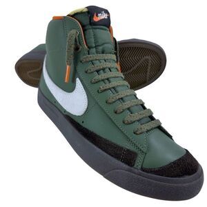 Nike Blazer Mid '77 Vintage Army Olive Green Hightop Sneakers Mens Size 9